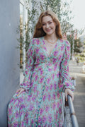 Georgette Maxi Dress - Summer Flowers