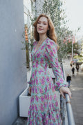Georgette Maxi Dress - Summer Flowers