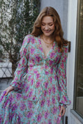 Georgette Maxi Dress - Summer Flowers