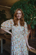 Cotton Slub Midi Dress - Delightful