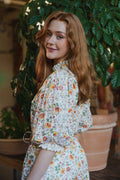 Cotton Slub Midi Dress - Delightful