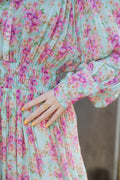 Georgette Mini Dress - Summer Flowers