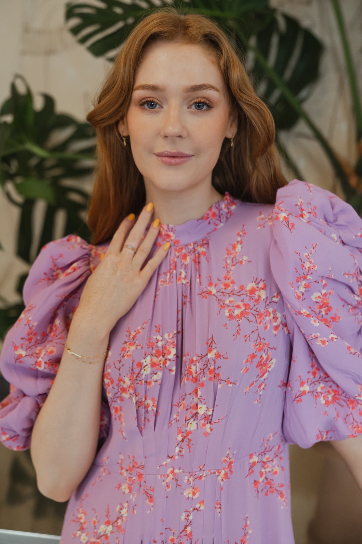 Spring Tieback Gown - Cherry Blossom