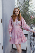 Cotton Slub Mini Dress - Petite Pink