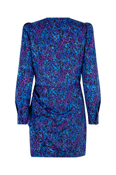 Yvonne Dress - Techno Leopard