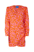Yvonne Dress - Pink Leo