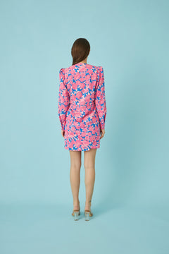 Yvonne Dress - Pink Rose