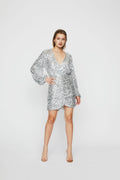 Jada Dress - Silver