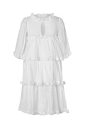 Flow Dress - Vit
