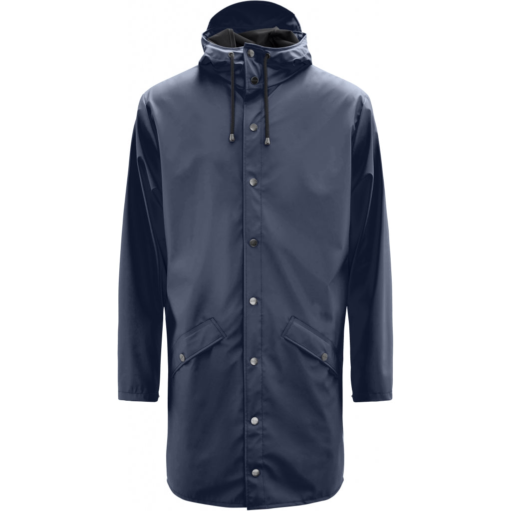 Long Jacket - Blue - Rains - Jakker - VILLOID.no