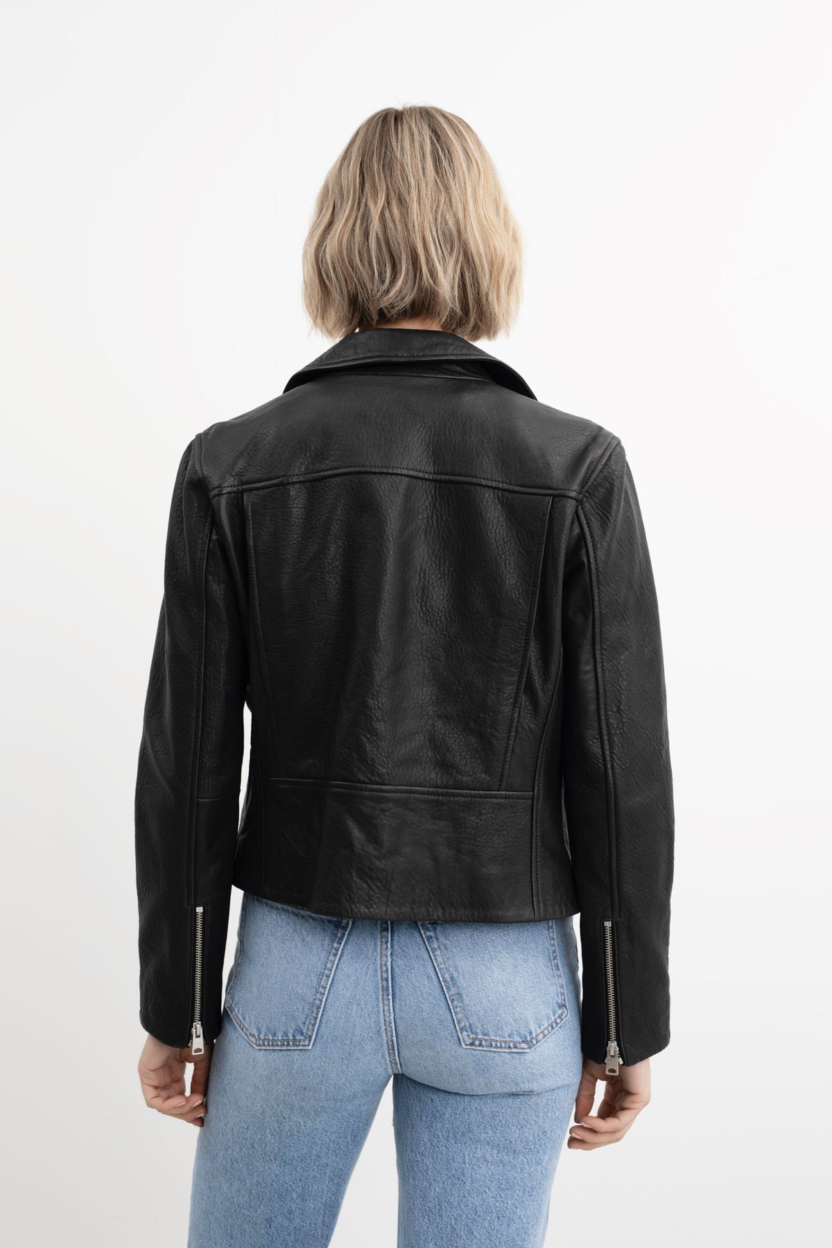 Calie Soft Skinnjacka - Svart