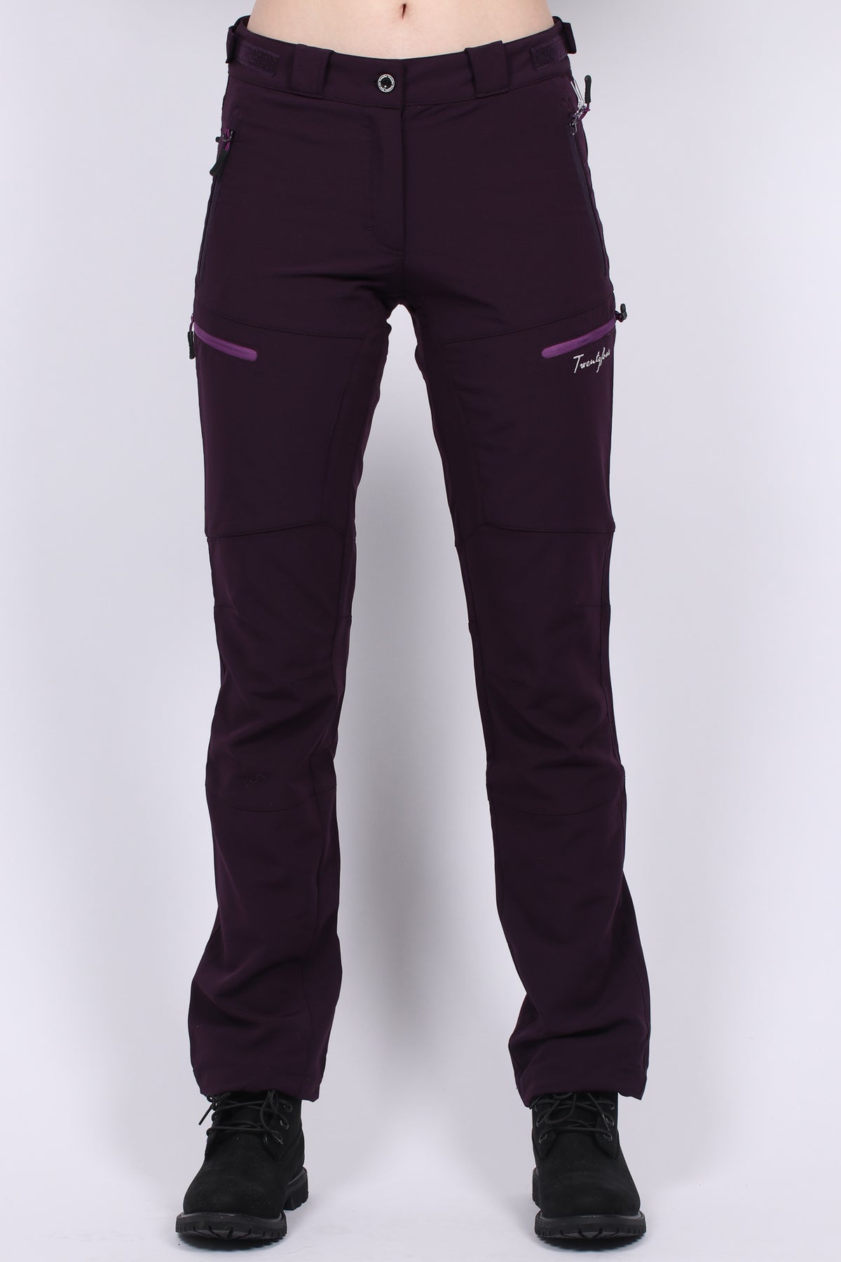 Inca LS Bukse - Dyp Plomme - Twentyfour - Bukser & Shorts - VILLOID.no