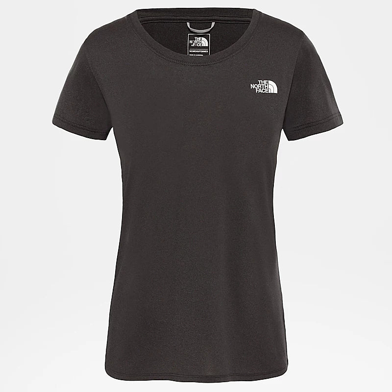 W Reaxion Amp Crew - Tnf Black Hthr