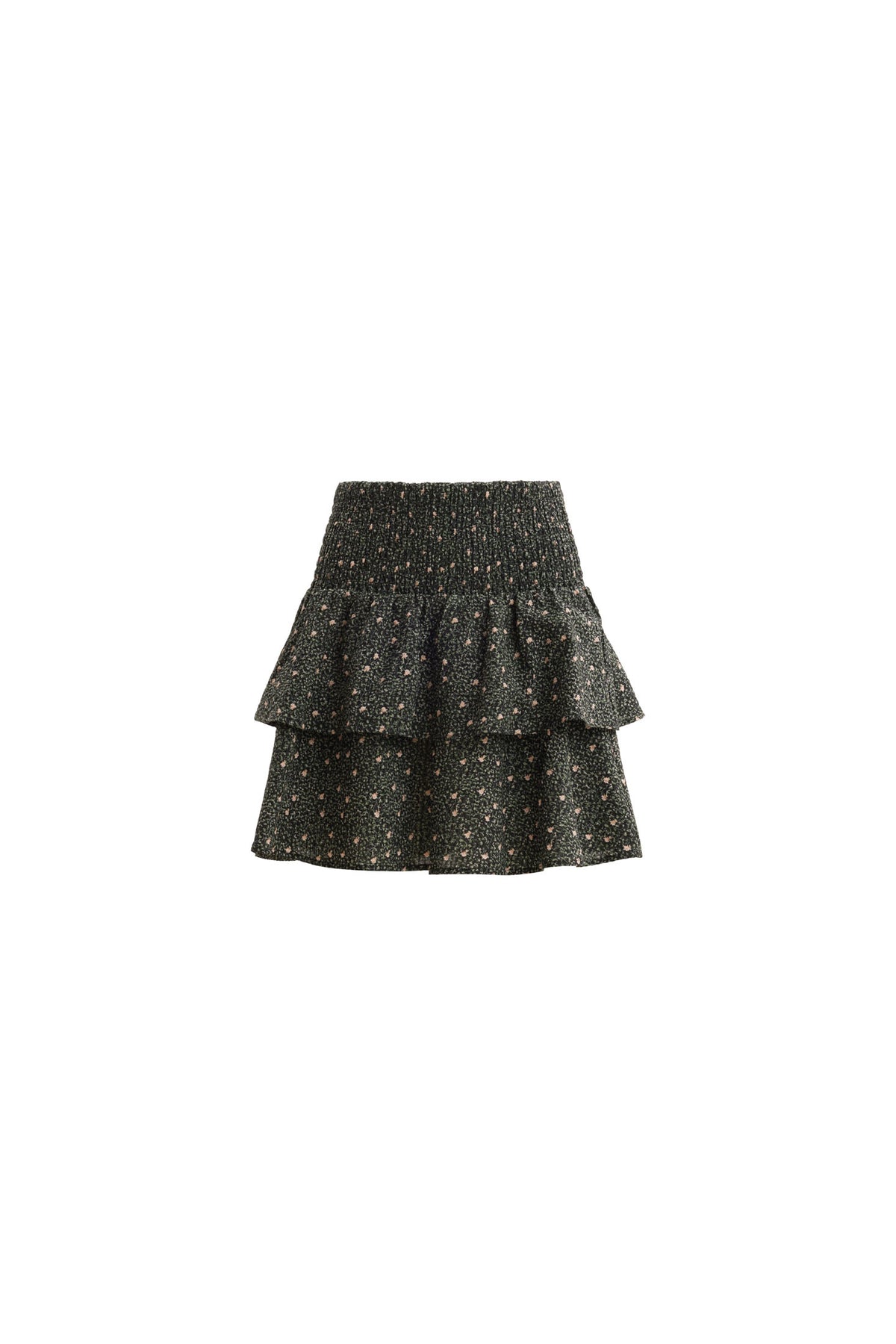 Christina Crepe Skirt - Black Amber