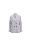 Cindy Blazer - Dusty Blue Melange