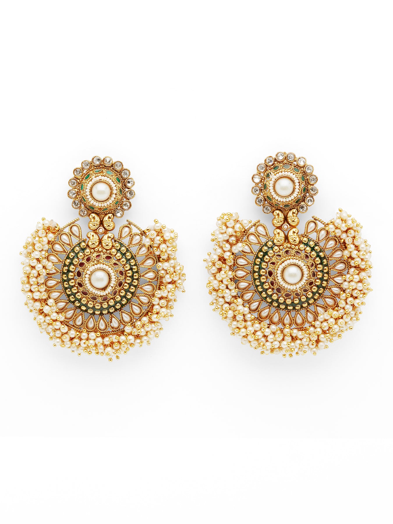The Large Tanushri Earrings - Pearl - Miss Mathiesen - Smykker - VILLOID.no