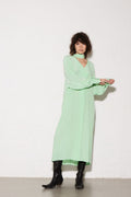 Cannes Dress - Green Ash