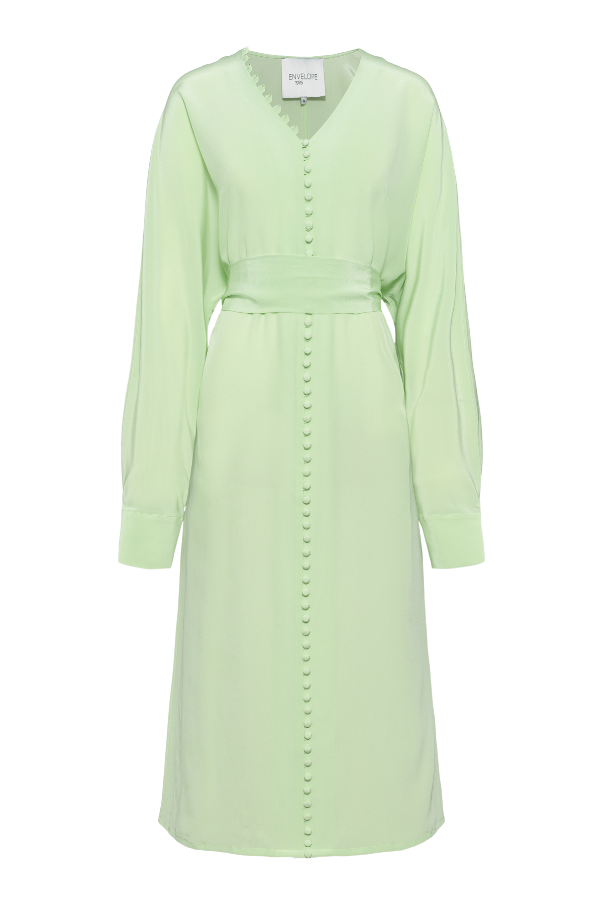 Cannes Dress - Green Ash