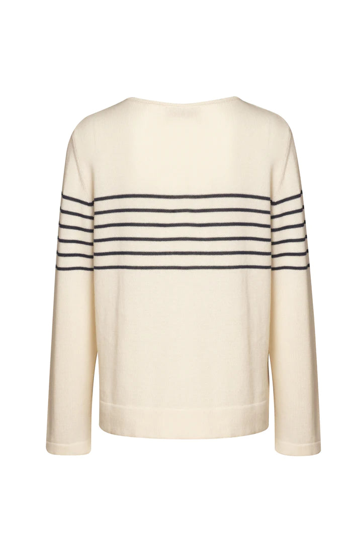 Carrie Sweater - Grain/Marine