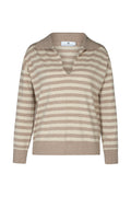 Carys Stripe - Beige Melange