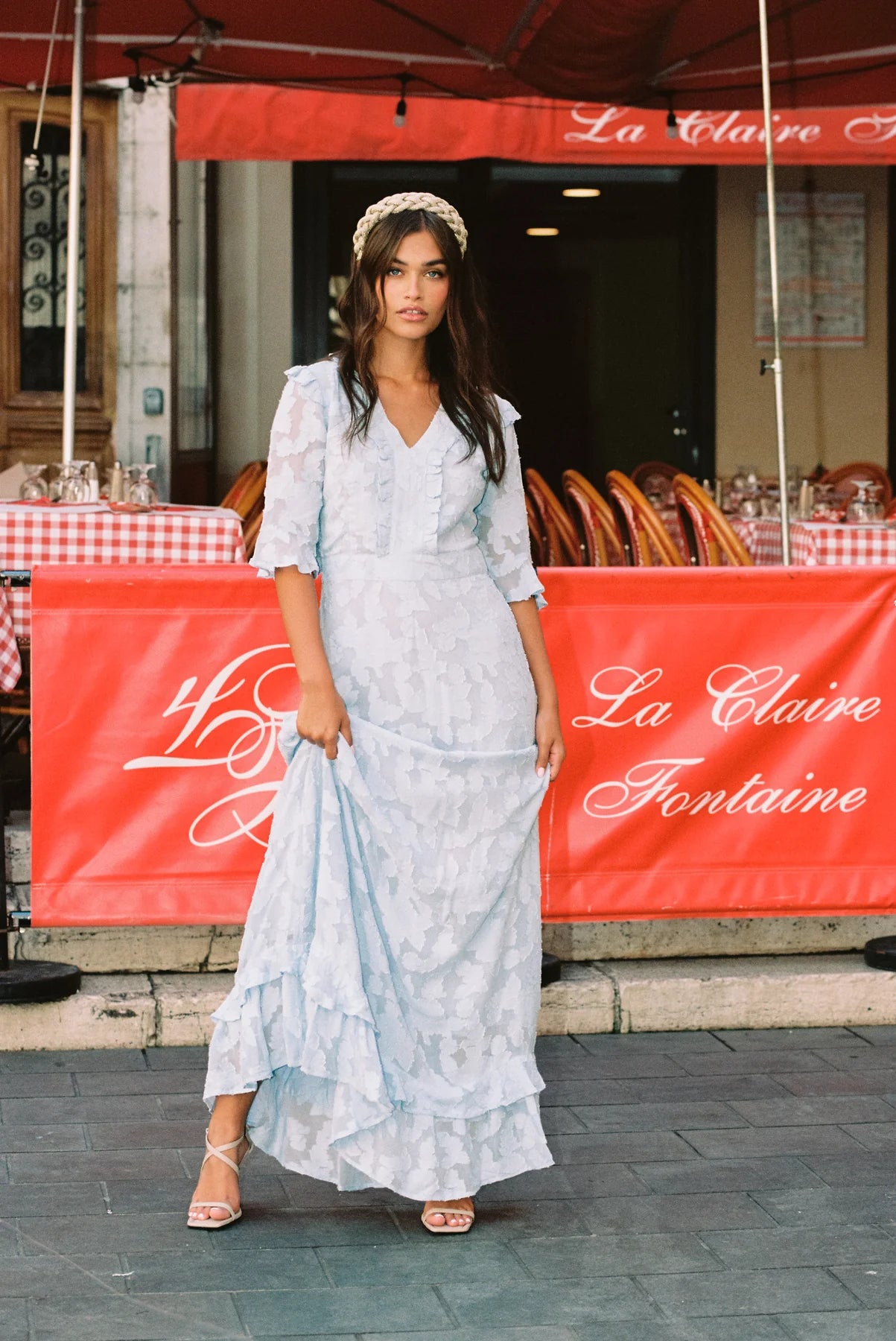 Catalina Maxi Dress - Light Blue