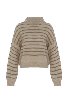 Ciri - Lt Beige Melange/ Brown