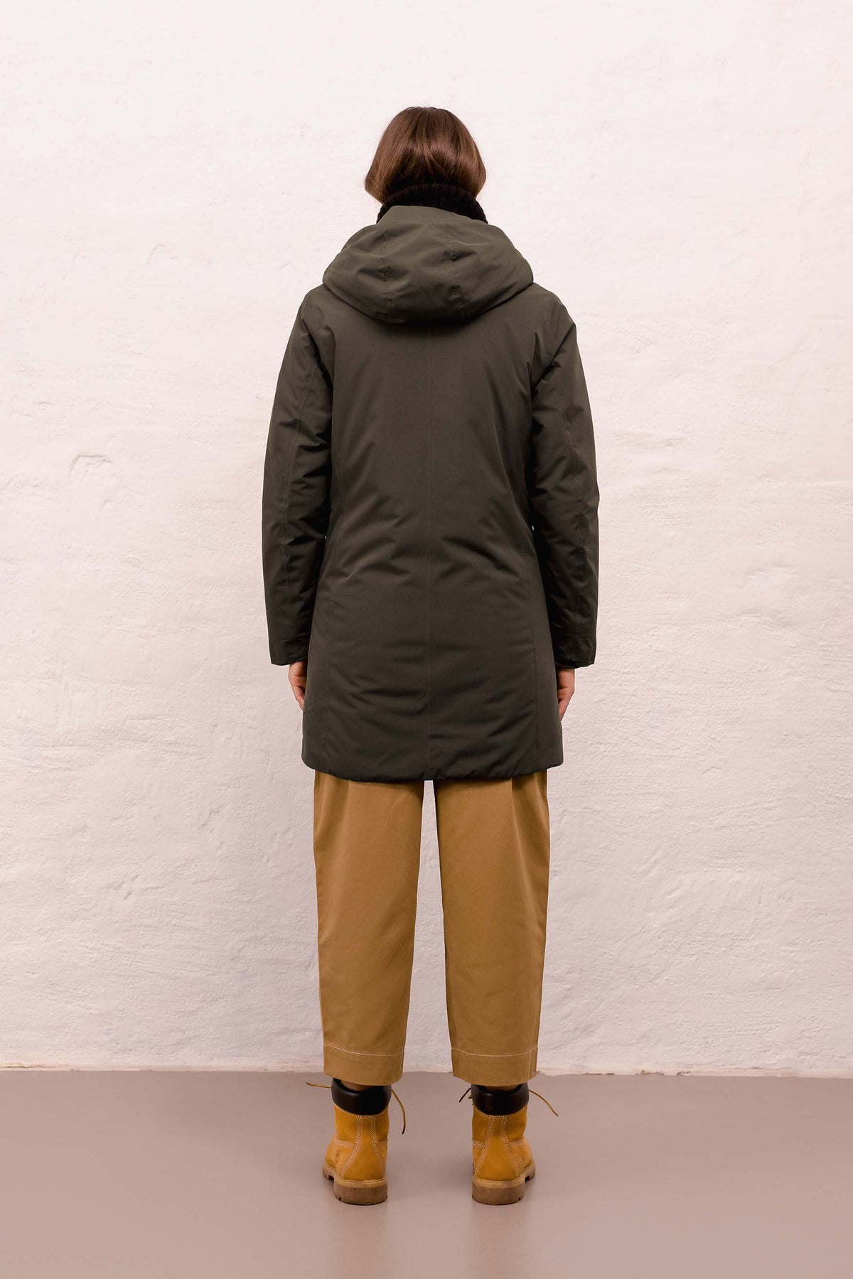 Woman Coat - Dk Olive