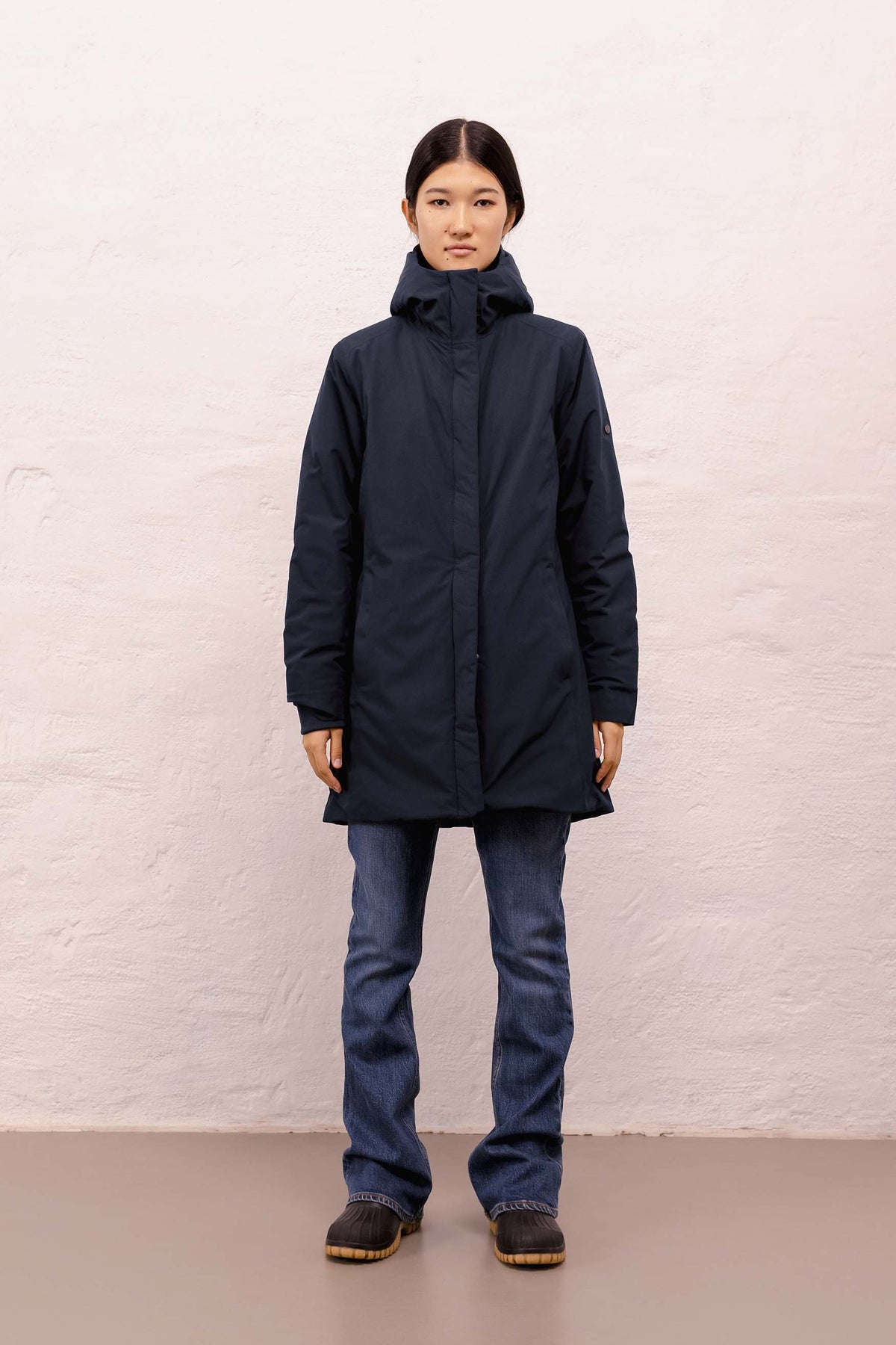 Woman Coat - Midnight Blue