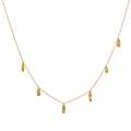 Columbine Necklace - Gull