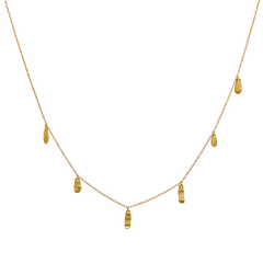 Columbine Necklace - Gull