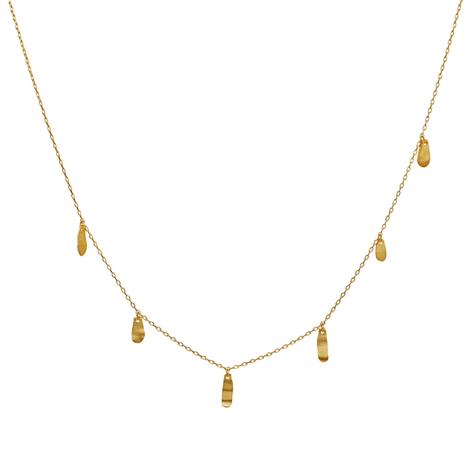 Columbine Necklace - Gull