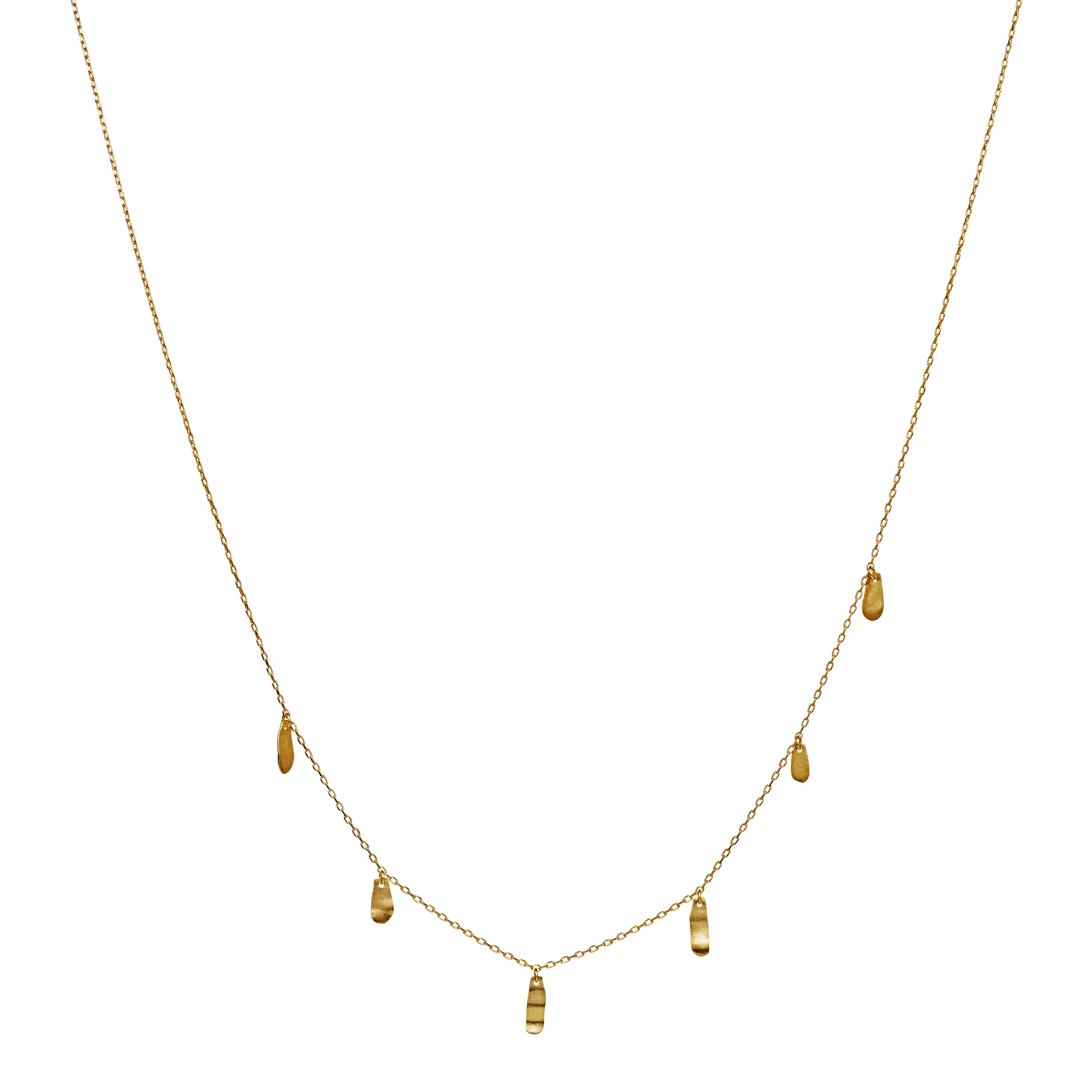 Columbine Necklace - Gull