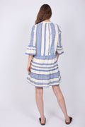 Gunvor Aztec Dress - Blue - Neo Noir - Kjoler - VILLOID.no