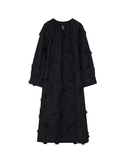 Astrid - Blooming Fringes - Black