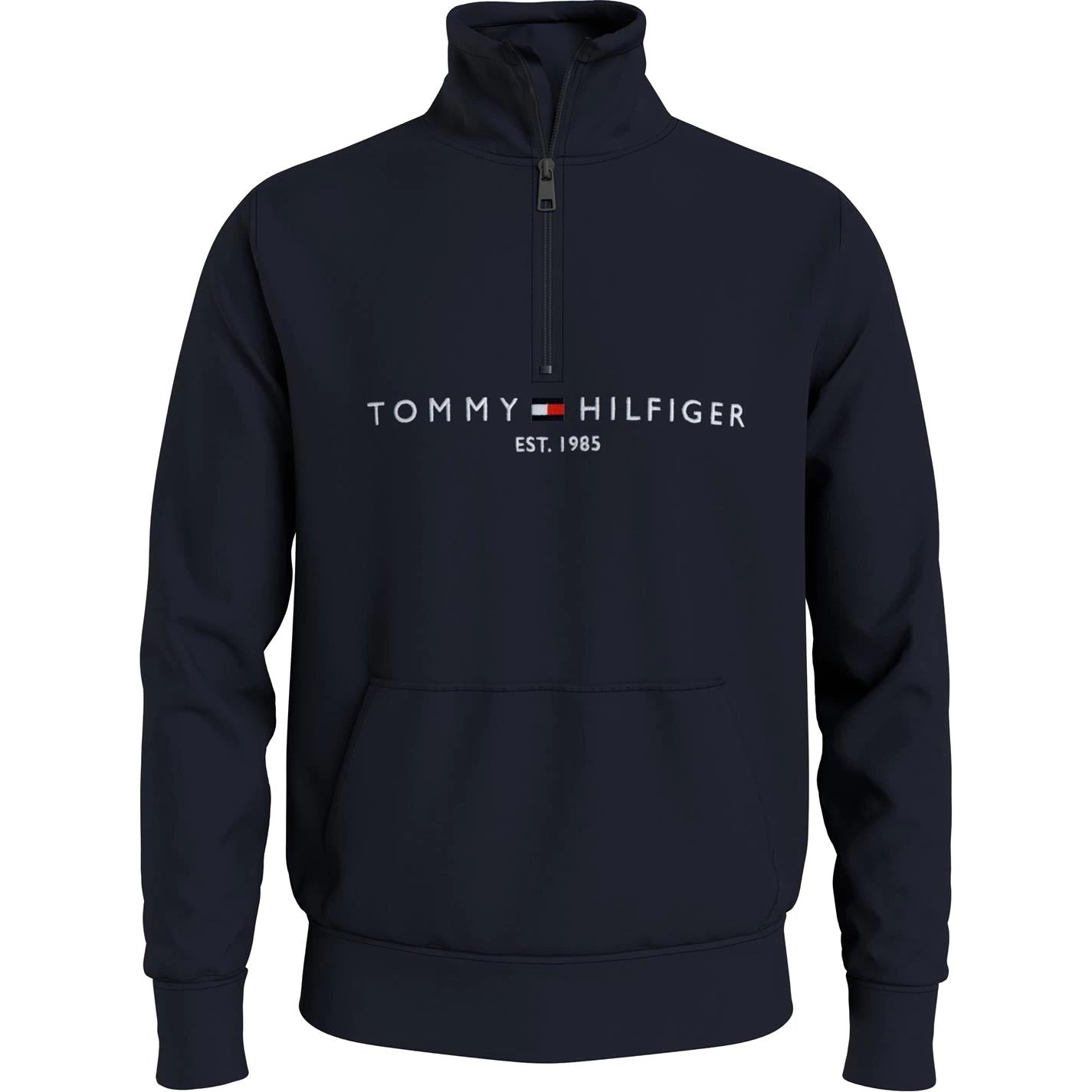 Tommy Logo Mockneck - Desert Sky