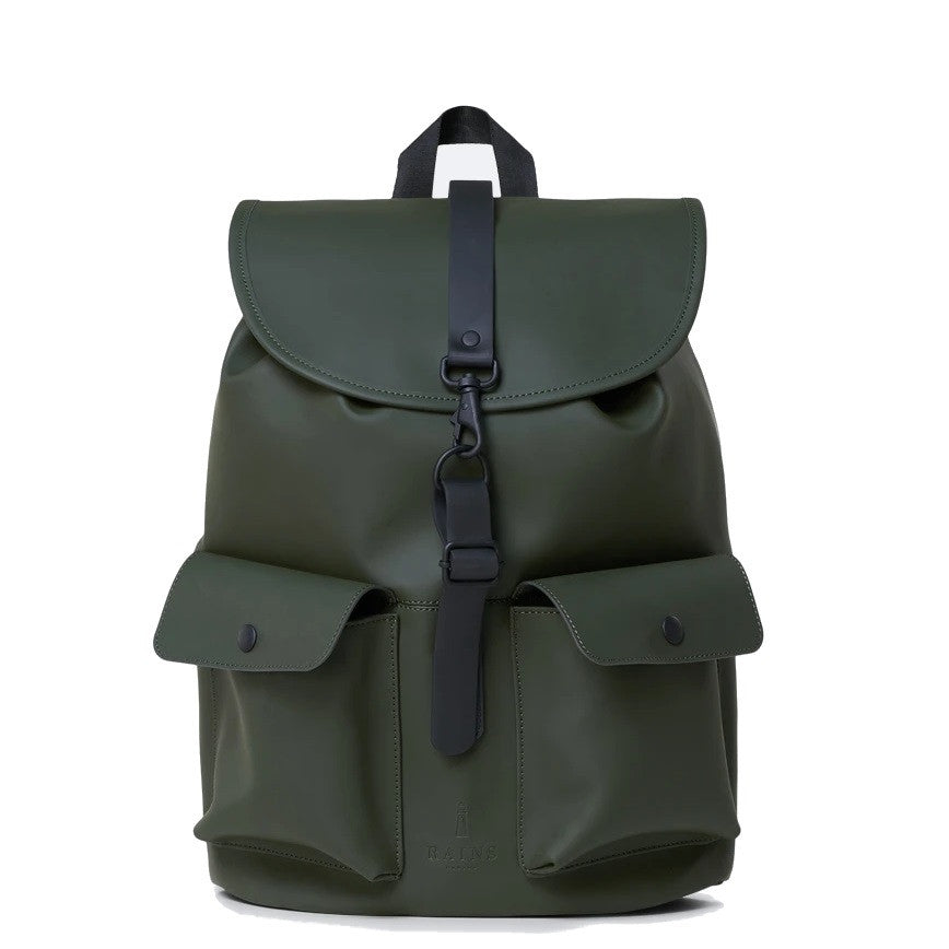 Camp Backpack - Green - Rains - Tilbehør - VILLOID.no