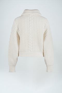 Disha Cable Knit - Off White
