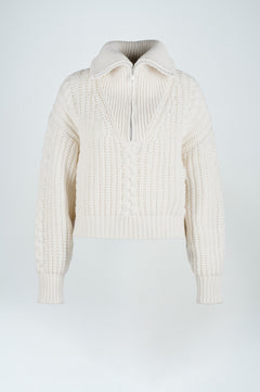 Disha Cable Knit - Off White