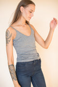 Women's Singlet - Grey Melange - The Product - T-skjorter & Topper - VILLOID.no