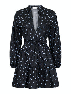 Debbie Little Flower Dress - Black