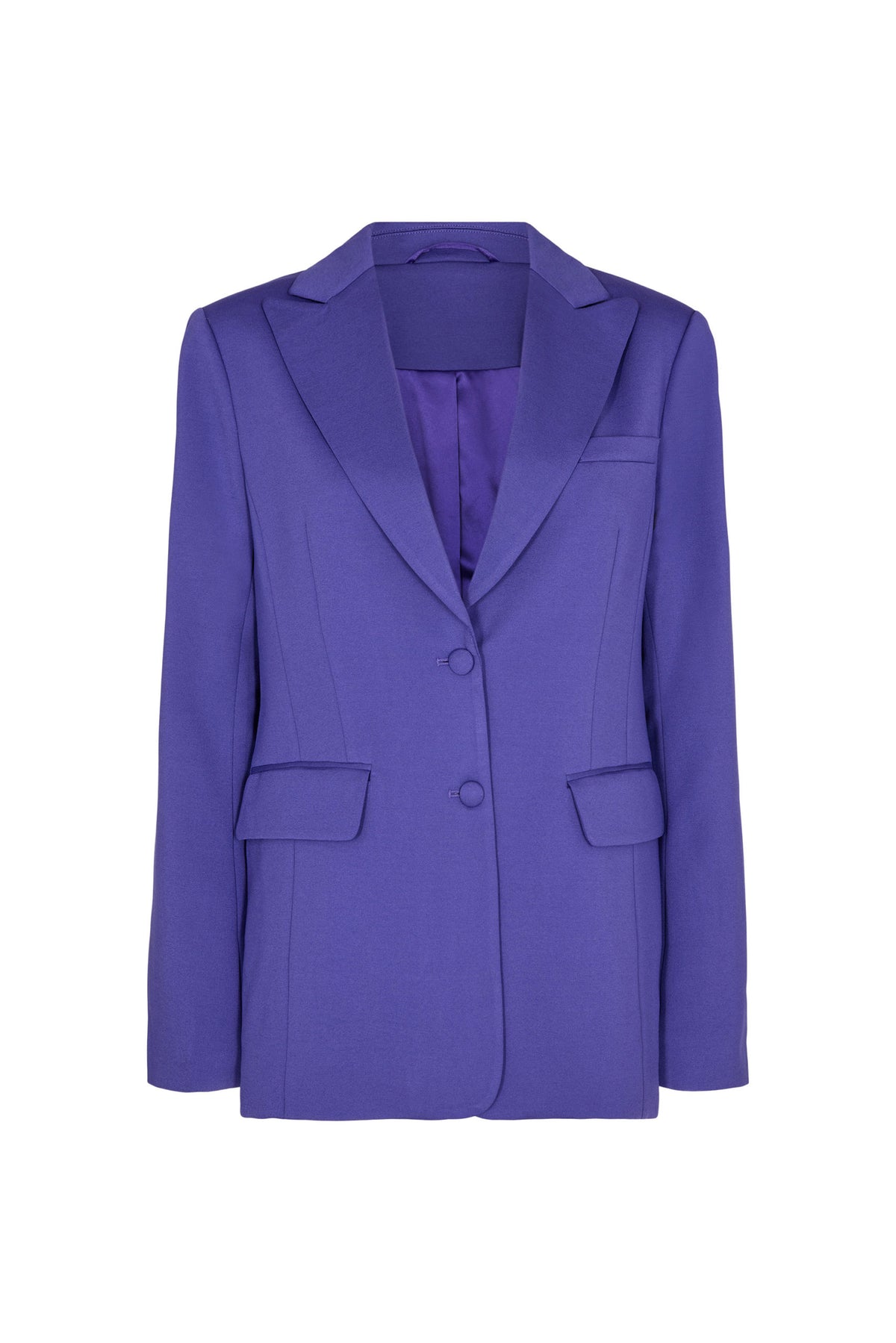 Zoe Slim Blazer - Purple