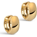 Classic Wide Hoops - Guld