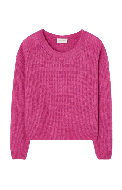 East Jumper - Magenta Chine