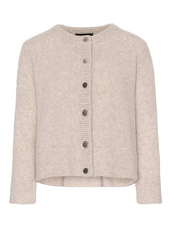 Iris Mohair Cardigan - Beige