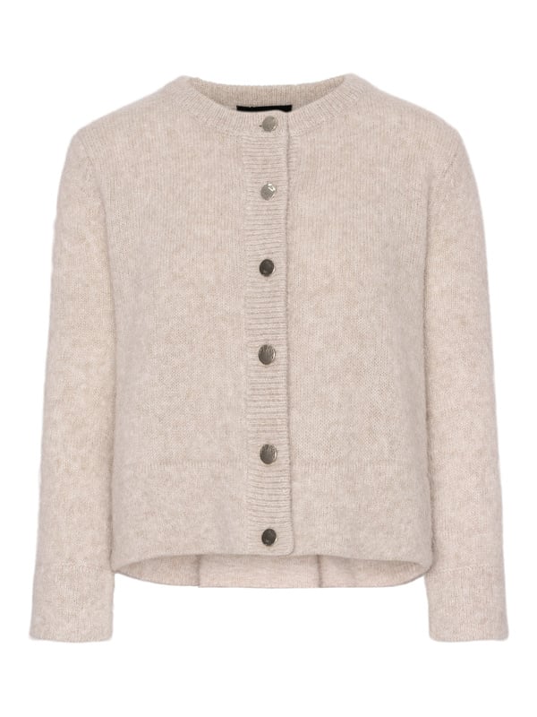 Iris Mohair Cardigan - Beige