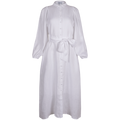Josefin Linen Dress - White