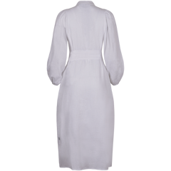 Josefin Linen Dress - White