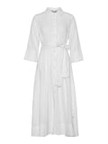 Marja Linen Dress - White
