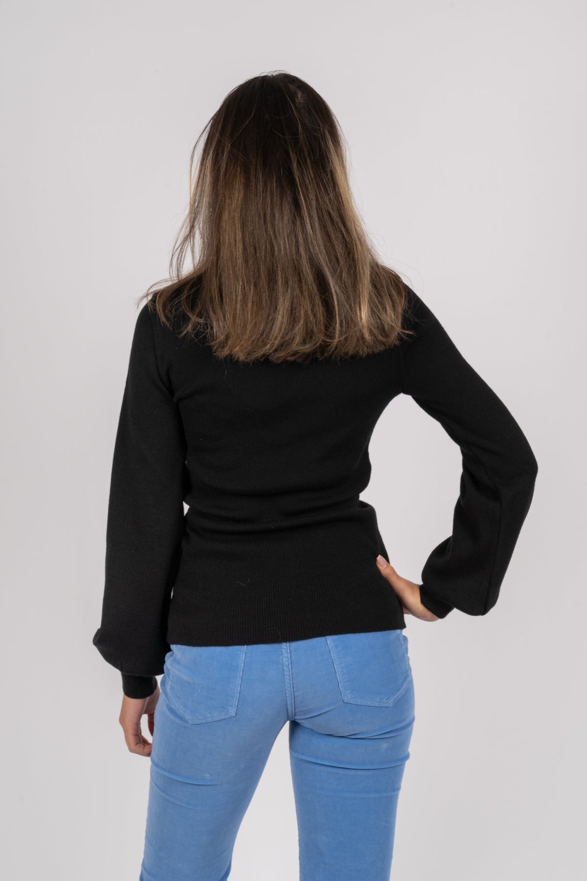Mathilda Merino Sweater - Black