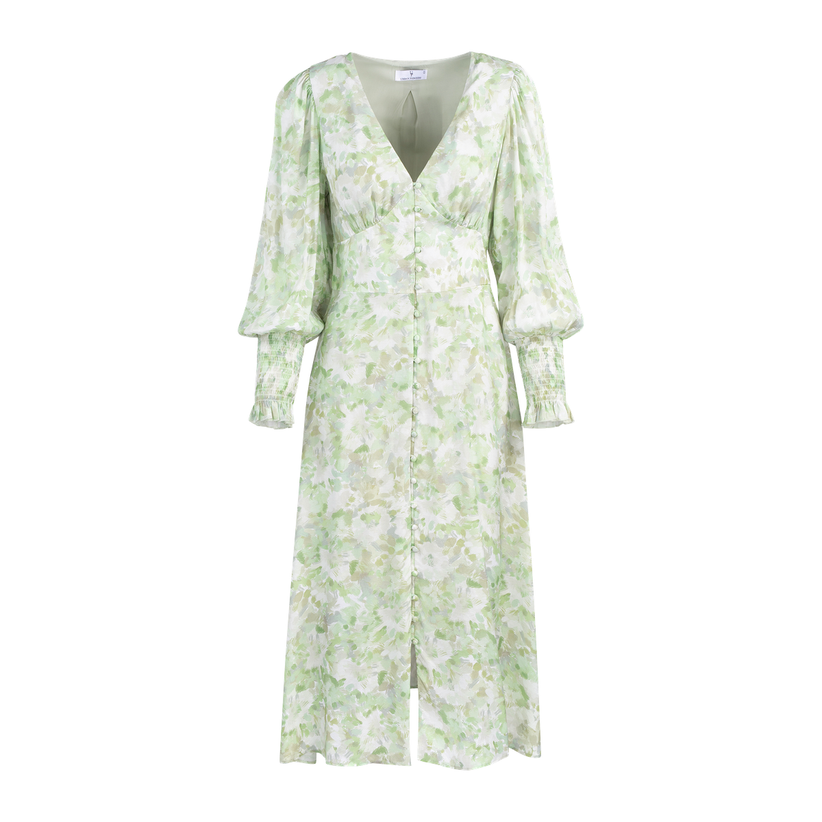 Ulrikke Dress - Green AOP